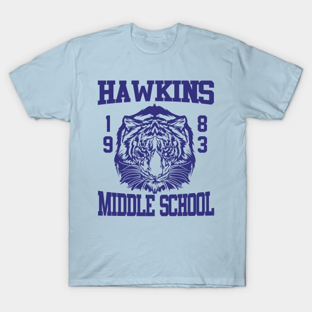 HAWKINS MIDDLE SCHOOL T-Shirt by FDNY